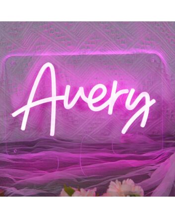 Avery Neon Sign