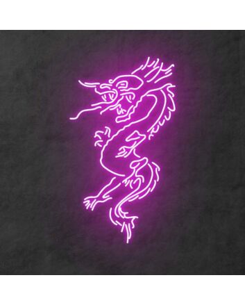 Dragon neon sign