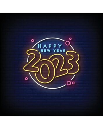 Happy New Year Neon Sign 2023 Neon Sign