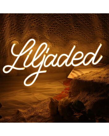 Liljaded Neon Sign