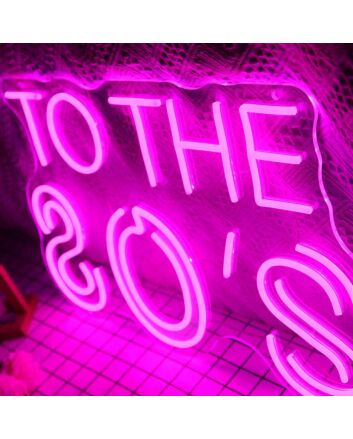 To The 80&#039;s Neon Sign