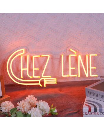 Chez Lene Neon Sign