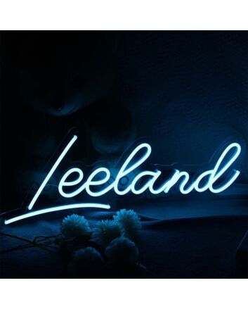 Leeland Neon Sign