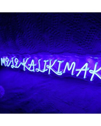 Melekalikimaka Neon Sign
