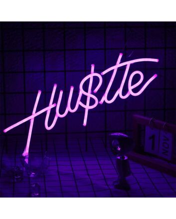 Hustle Neon Sign