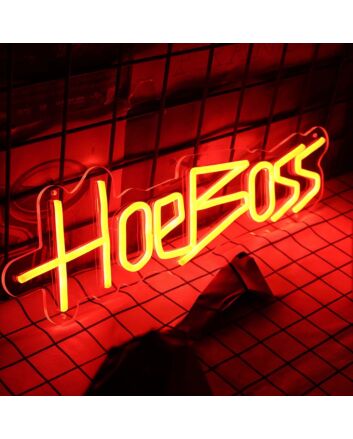 Hoeboss Neon Sign