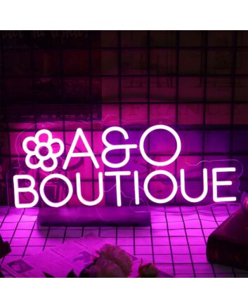 Abo Boutique Neon Sign