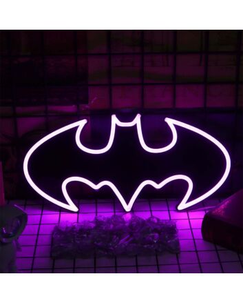 Bat Man Neon Sign