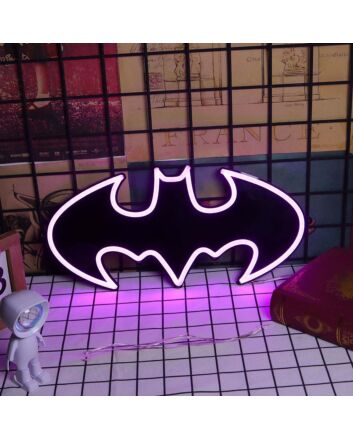 Bat Man Neon Sign