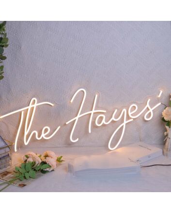The Hayes Neon Sign