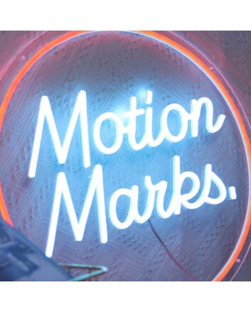 Motion Manks Neon Sign
