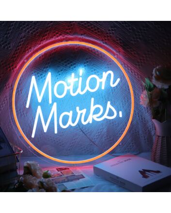 Motion Manks Neon Sign