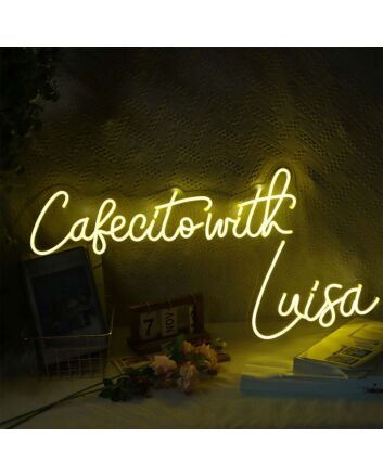 Cakecitowilk Luisa Neon Sign