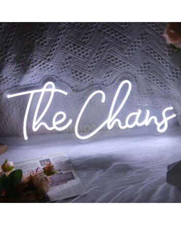 The Chans Neon Sign