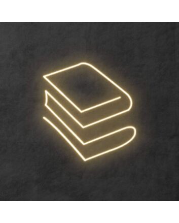 Books Neon Sign