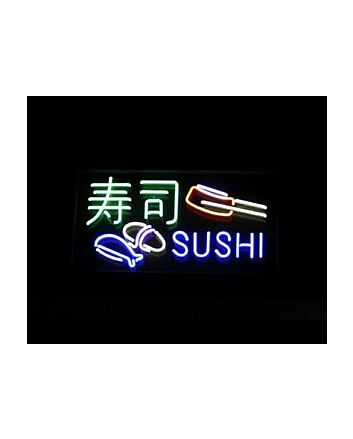 Sushi Fish Rice Japanese Food Neon Light Sign
