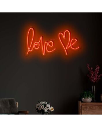 Love Me Led Neon Sign Wedding Neon Sign