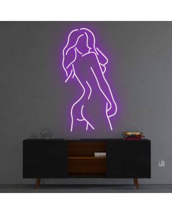 &#39;Beauty Pose&#39; Neon Sign