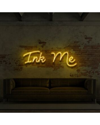 Ink Me For Tattoo Studio Neon Sign