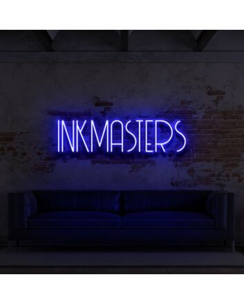 Inkmasters For Tattoo Studio Neon Sign
