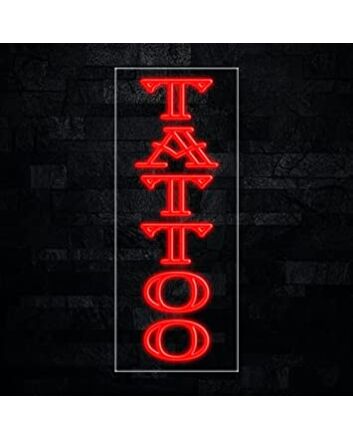 LED Flex Neon Tattoo Sign for Business Displays