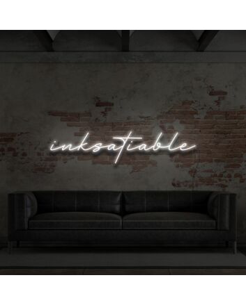 Inksatiable For Tattoo Studio Neon Sign