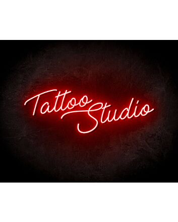 LED Neon Sign Tattoo Studio