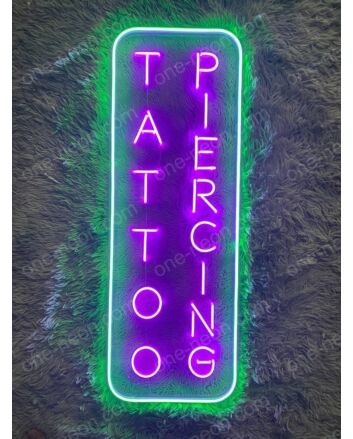 Tattoo Piercing  LED Neon Sign Wall decoration