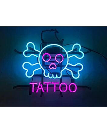 TATTOO Skull Neon Signs