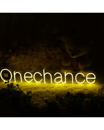 One Chance Neon Sign