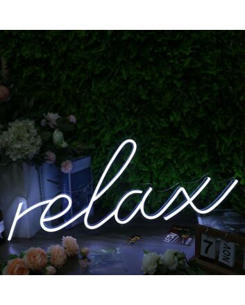 Relax LED Neon Sign
