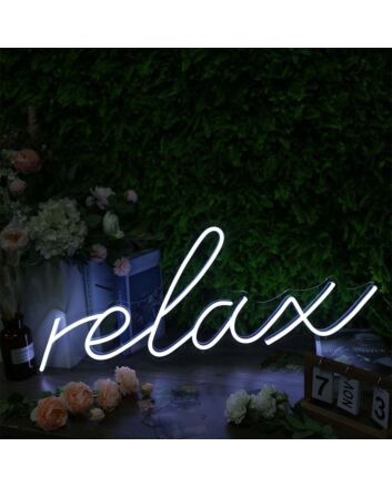Relax LED Neon Sign