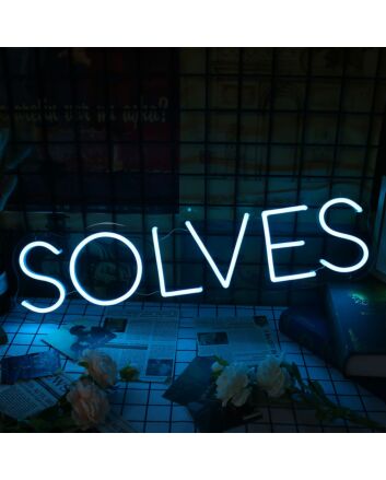SOLVES Neon Sign