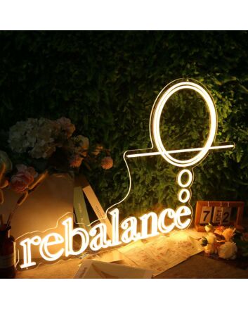 Rebalance LED Neon Sign