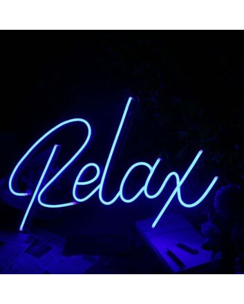 Relax Neon LED Sign