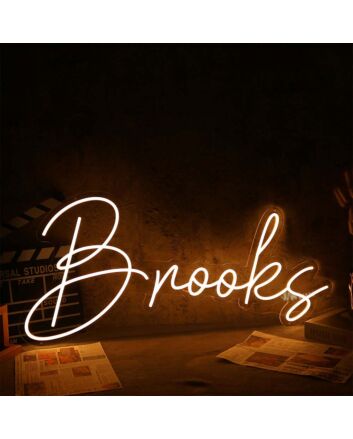 Brooks Neon Sign