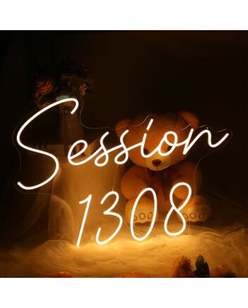 Session 1308 Neon Sign