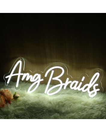 Amg Braids Neon Sign