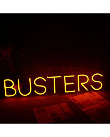 BUSTERS Neon Sign