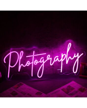 Photography Neon Sign