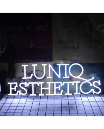 Lunio Esthetics Neon Sign