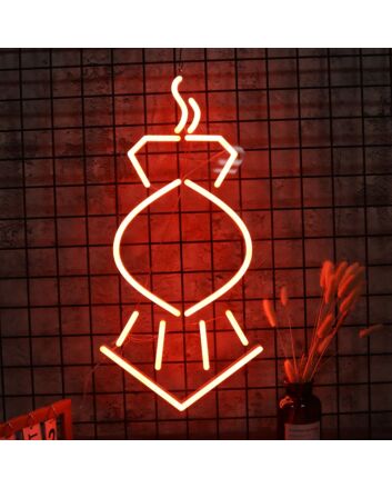 Red Lamp Neon Sign