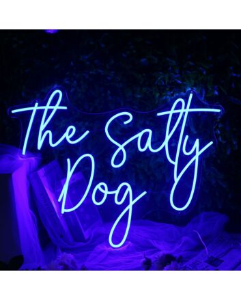 The Salty Dog Neon Sign