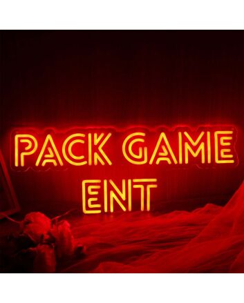 Pack Game Ent Neon Sign