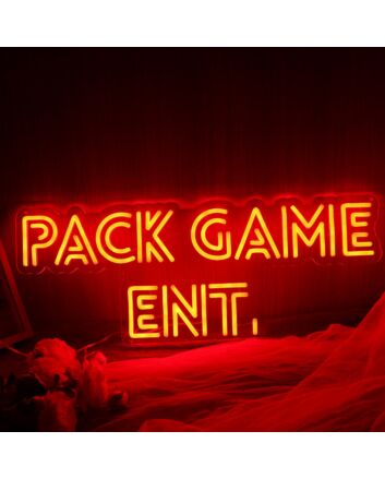 Pack Game Ent Neon Sign