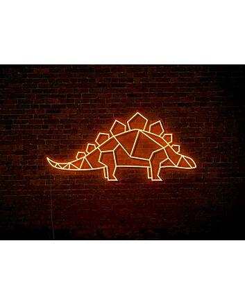 Stegosaurus Dinosaur LED Neon Sign