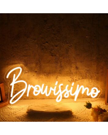 Browissimo Neon Sign