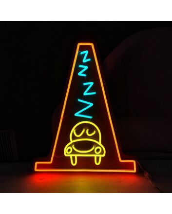 Sleepy Cone LED Neon Sign