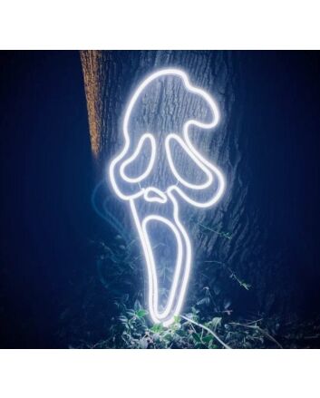 Scary Ghost LED Neon Sign