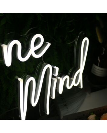 Sunshine On My Mind White Neon Sign